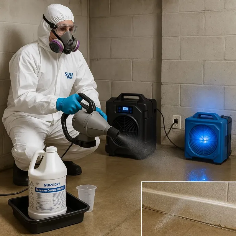 Sanitization and Odor Removal process in Clearfield, PA