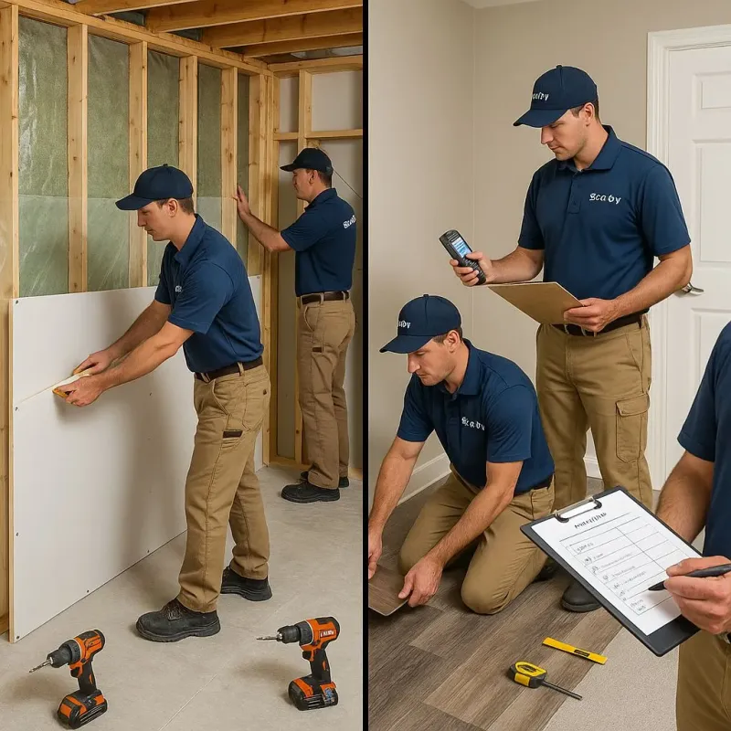 Repairs and Reconstruction process in Clearfield, PA