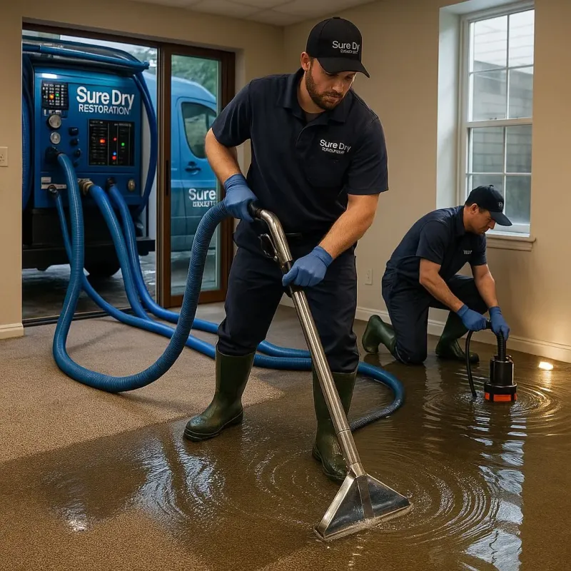 Water Extraction and Removal process in Clearfield, PA
